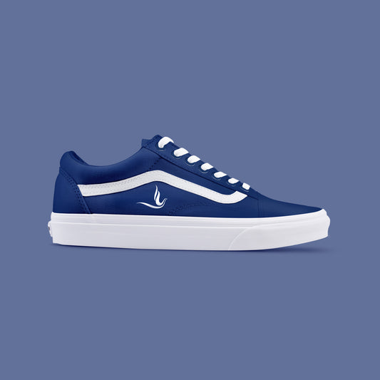 “Blue Canvas Zeta Phi Beta” Footwear