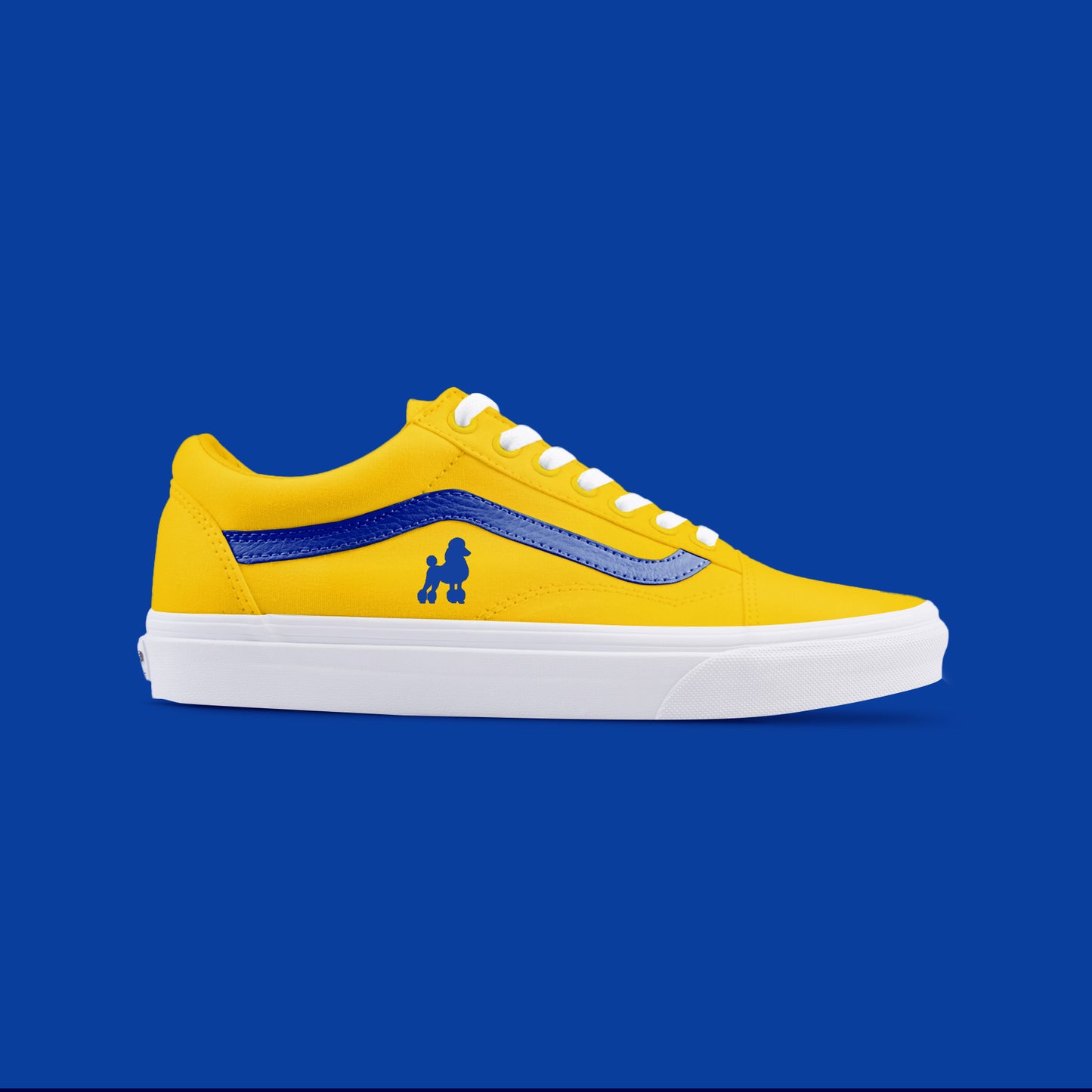 “Yellow Canvas Sigma Gamma Rho” Footwear